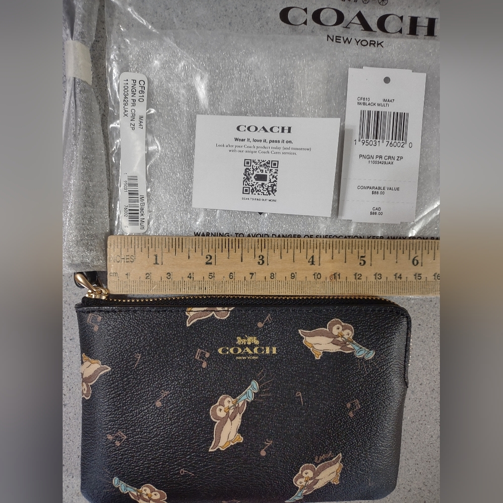 Firm Final Price!*Brand New!Coach Wristlet - Picture 2 of 4